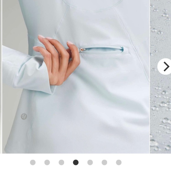 Like new Lululemon mist over windbreaker jacket - Picture 3 of 12